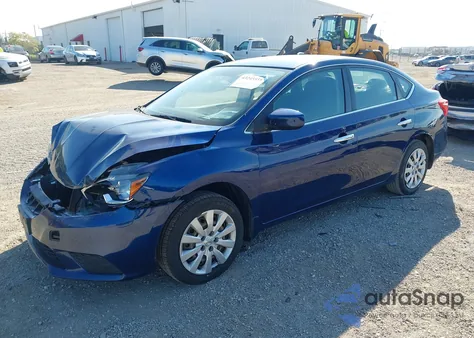 2017 Nissan Sentra S z USA, uszkodzony, nr VIN 3N1AB7AP1HY334545